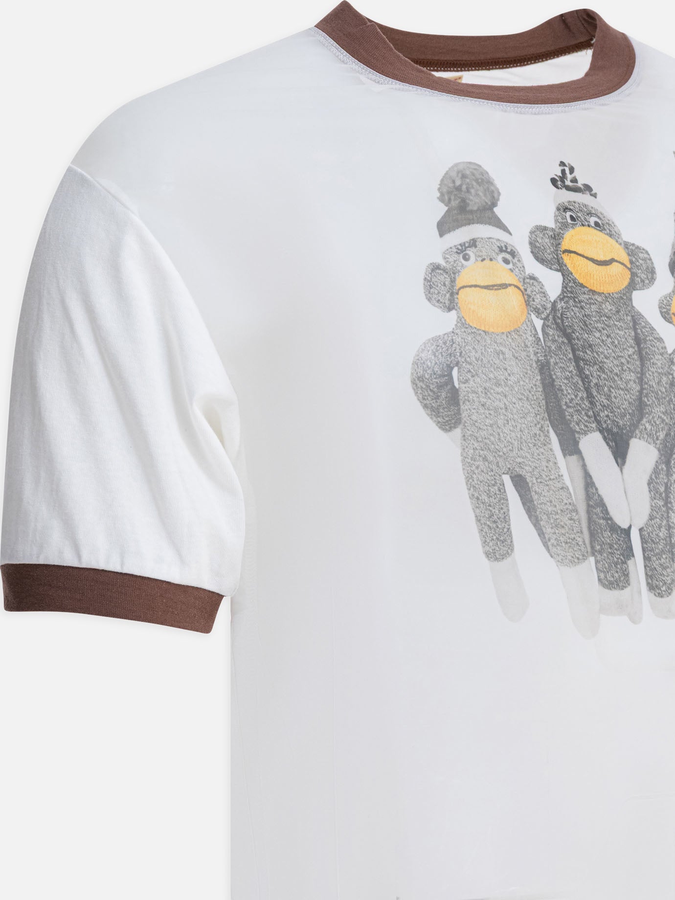 T-shirt girocollo Print  Bianco - KAPITAL Uomo | PDP | VIETTI Online Store | thumbnail_4