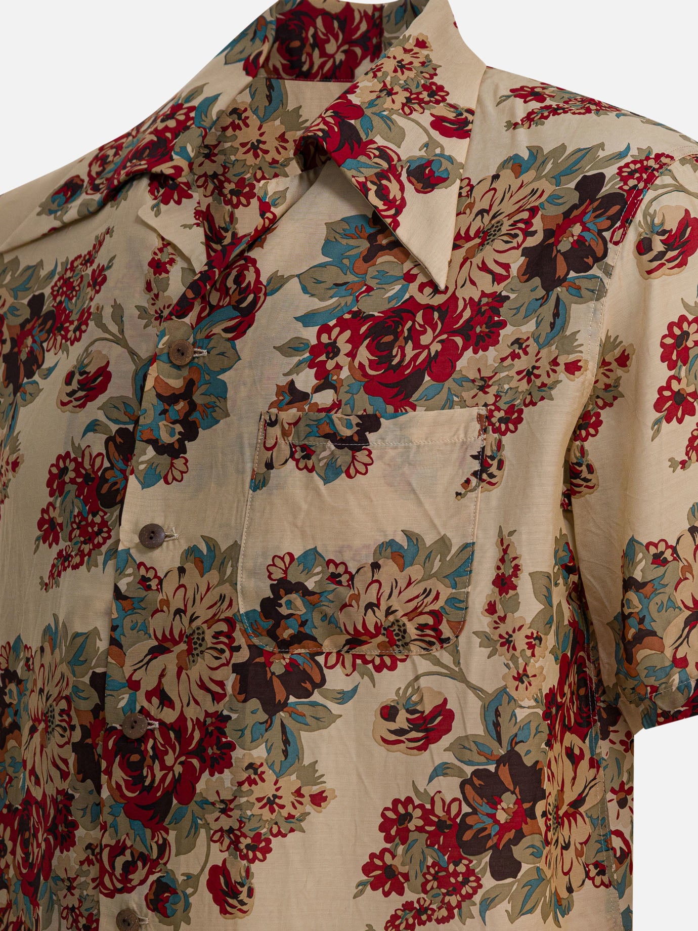 Casual shirts Floral  Beige - KAPITAL Men | PDP | VIETTI Online Store | thumbnail_3
