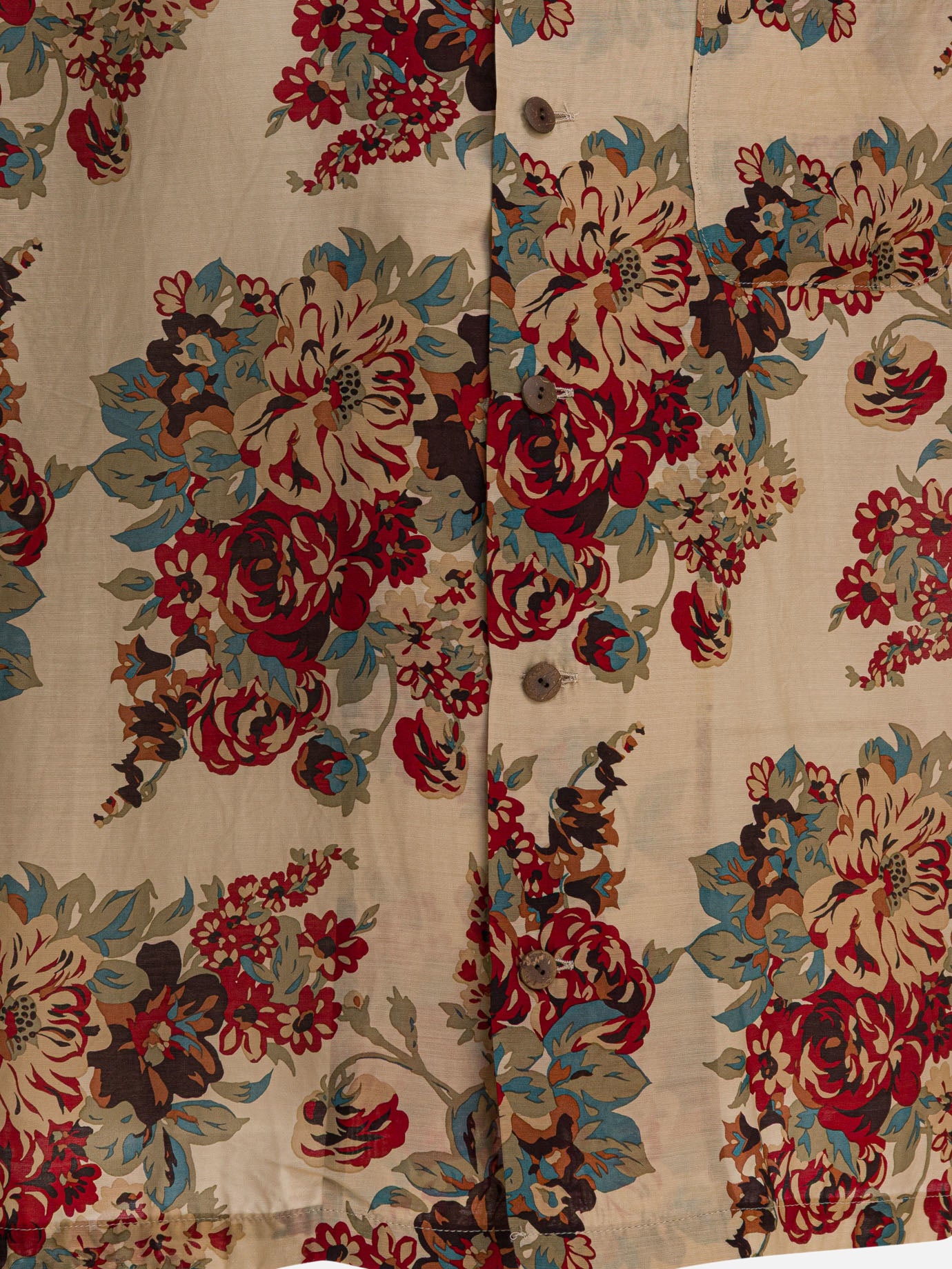 Casual shirts Floral  Beige - KAPITAL Men | PDP | VIETTI Online Store | thumbnail_4