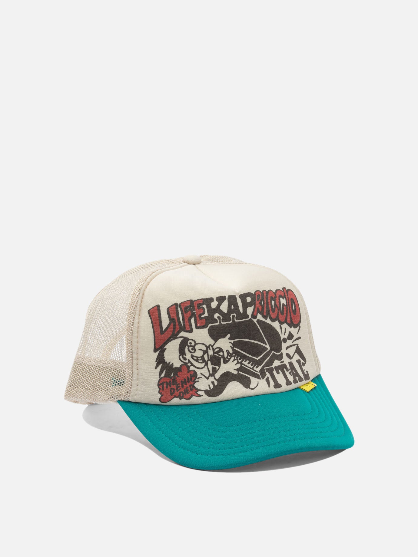 Cappelli trucker 100% polyester  Bianco - KAPITAL Uomo | PDP | VIETTI Online Store | thumbnail_2