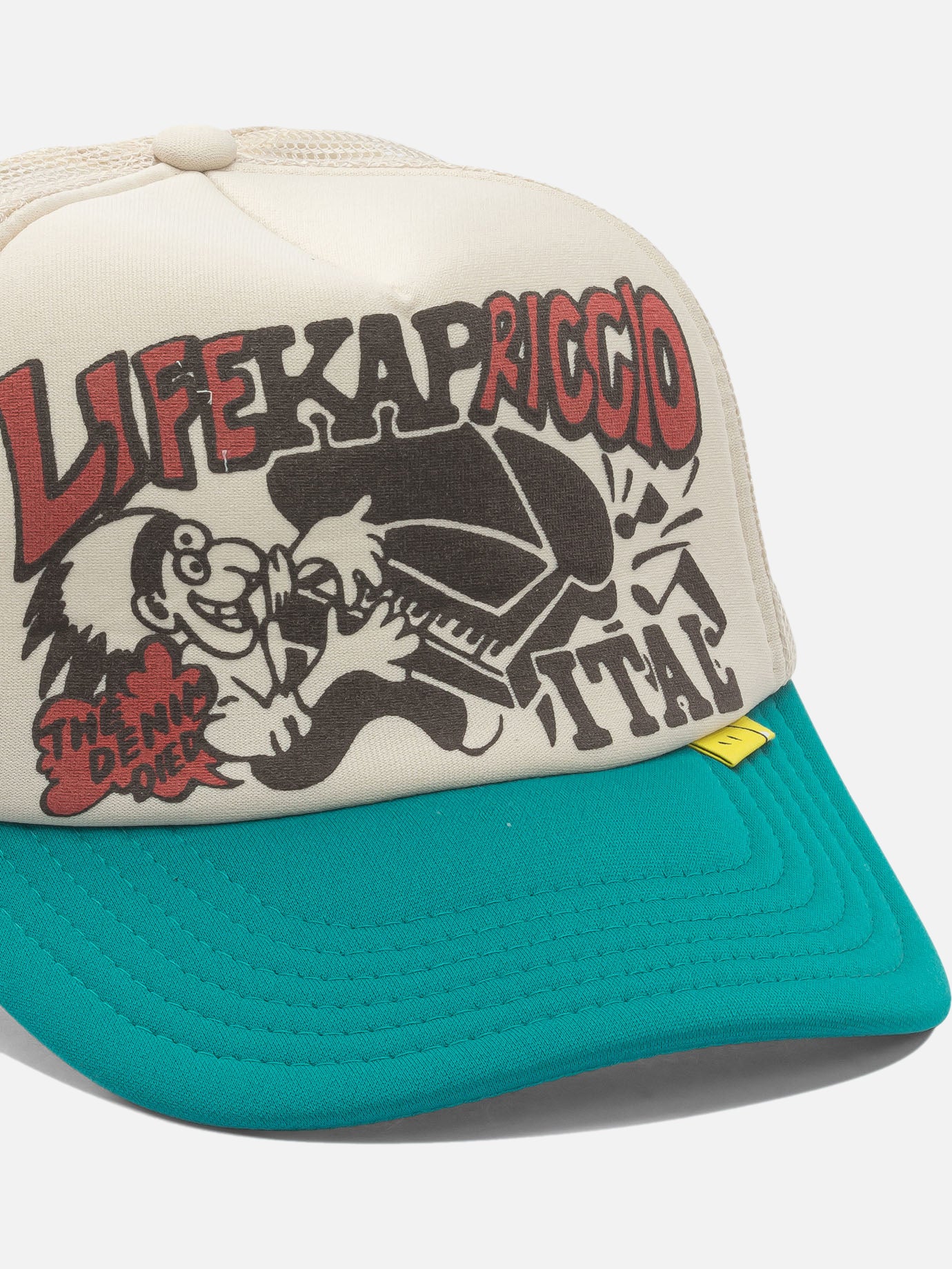 Cappelli trucker 100% polyester  Bianco - KAPITAL Uomo | PDP | VIETTI Online Store | thumbnail_4