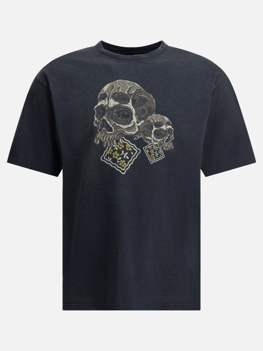 T-shirt girocollo Print  Nero - KAPITAL Uomo | PDP | VIETTI Online Store 
