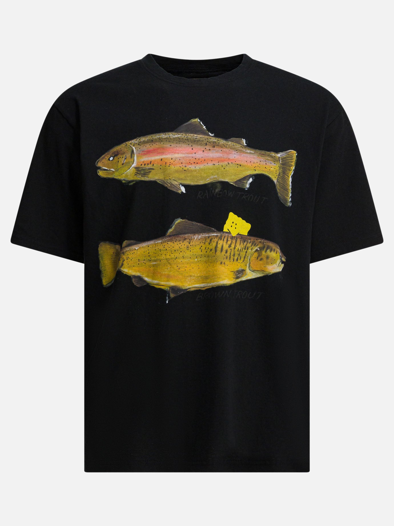 Crewneck t-shirts Graphics  Black - KAPITAL Men | PDP | VIETTI Online Store | thumbnail