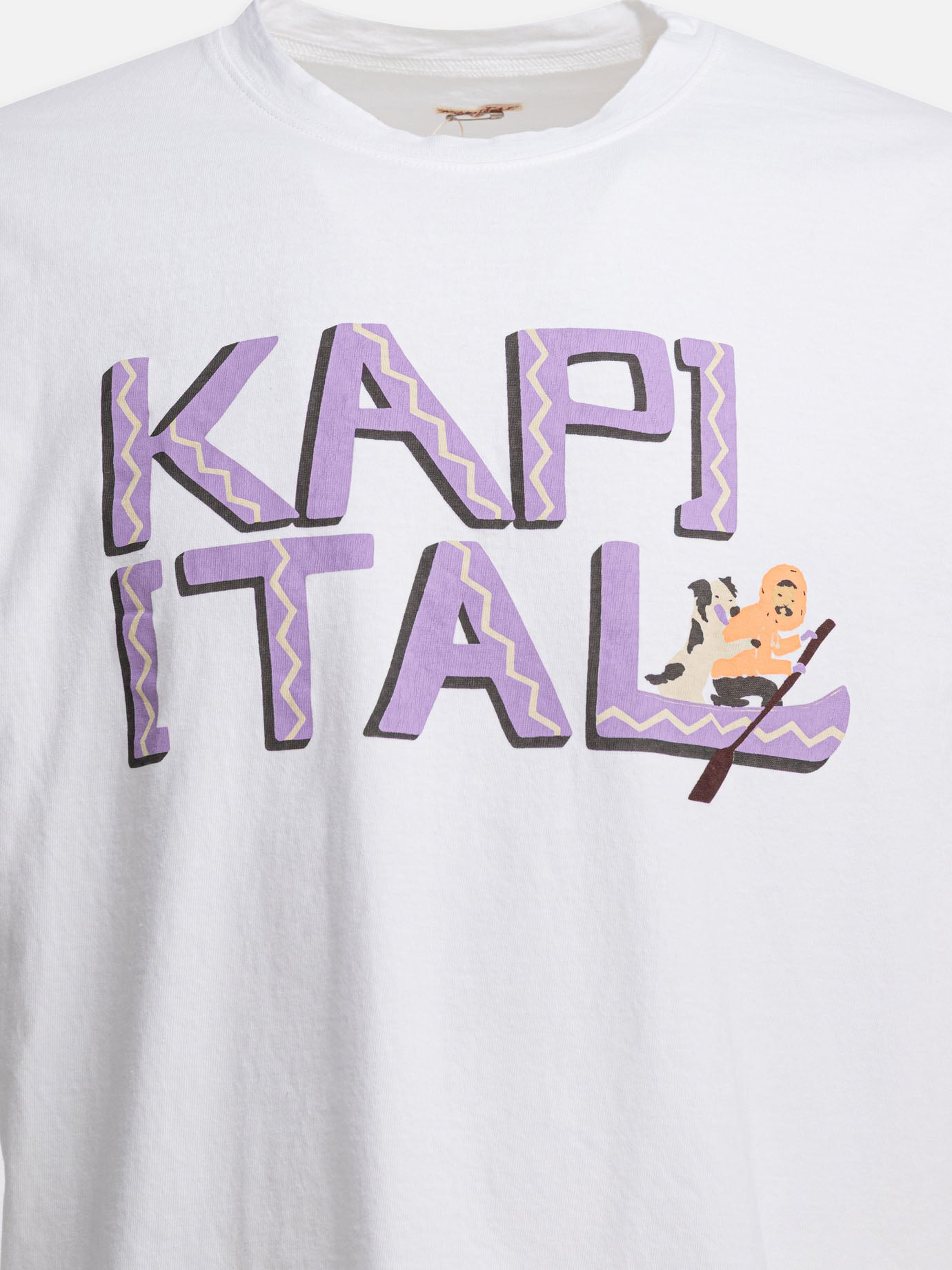 Crewneck t-shirts Graphics  Purple - KAPITAL Men | PDP | VIETTI Online Store | thumbnail_3
