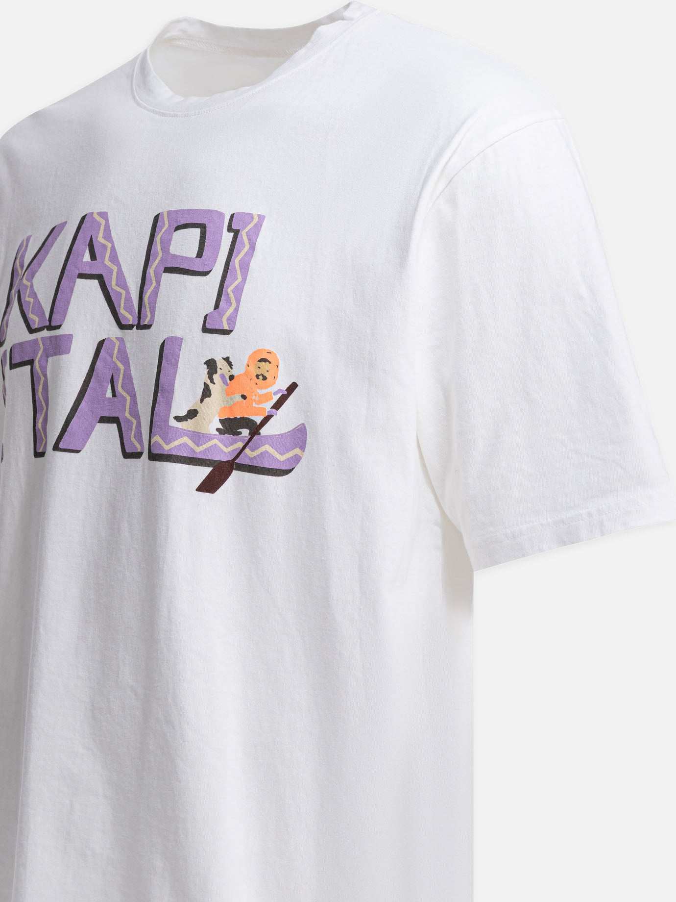 Crewneck t-shirts Graphics  Purple - KAPITAL Men | PDP | VIETTI Online Store | Zoom-Modal_4
