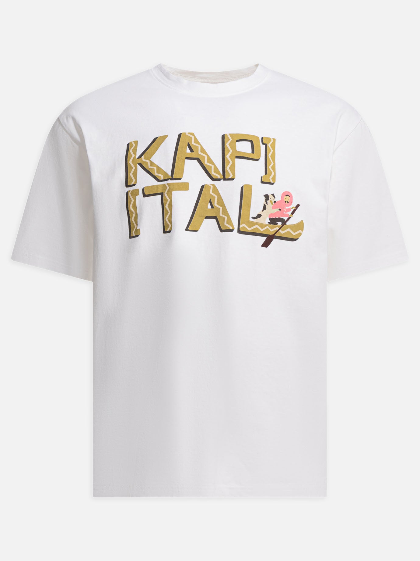 Crewneck t-shirts Graphics  White - KAPITAL Men | PDP | VIETTI Online Store | thumbnail