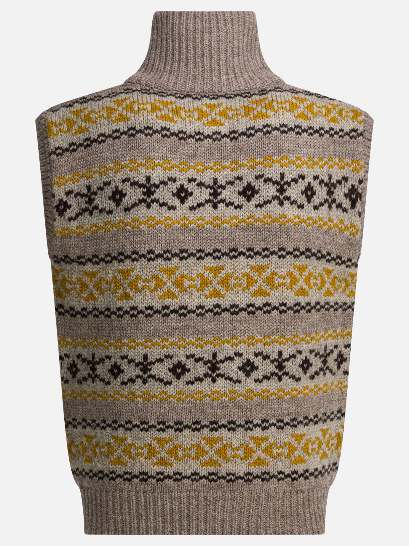 Vests Textured knit  Yellow - KAPITAL Men | PDP | VIETTI Online Store | thumbnail_2