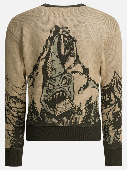 Crewneck sweaters Graphics  Beige - KAPITAL Men | PLP | VIETTI Online Store | 2
