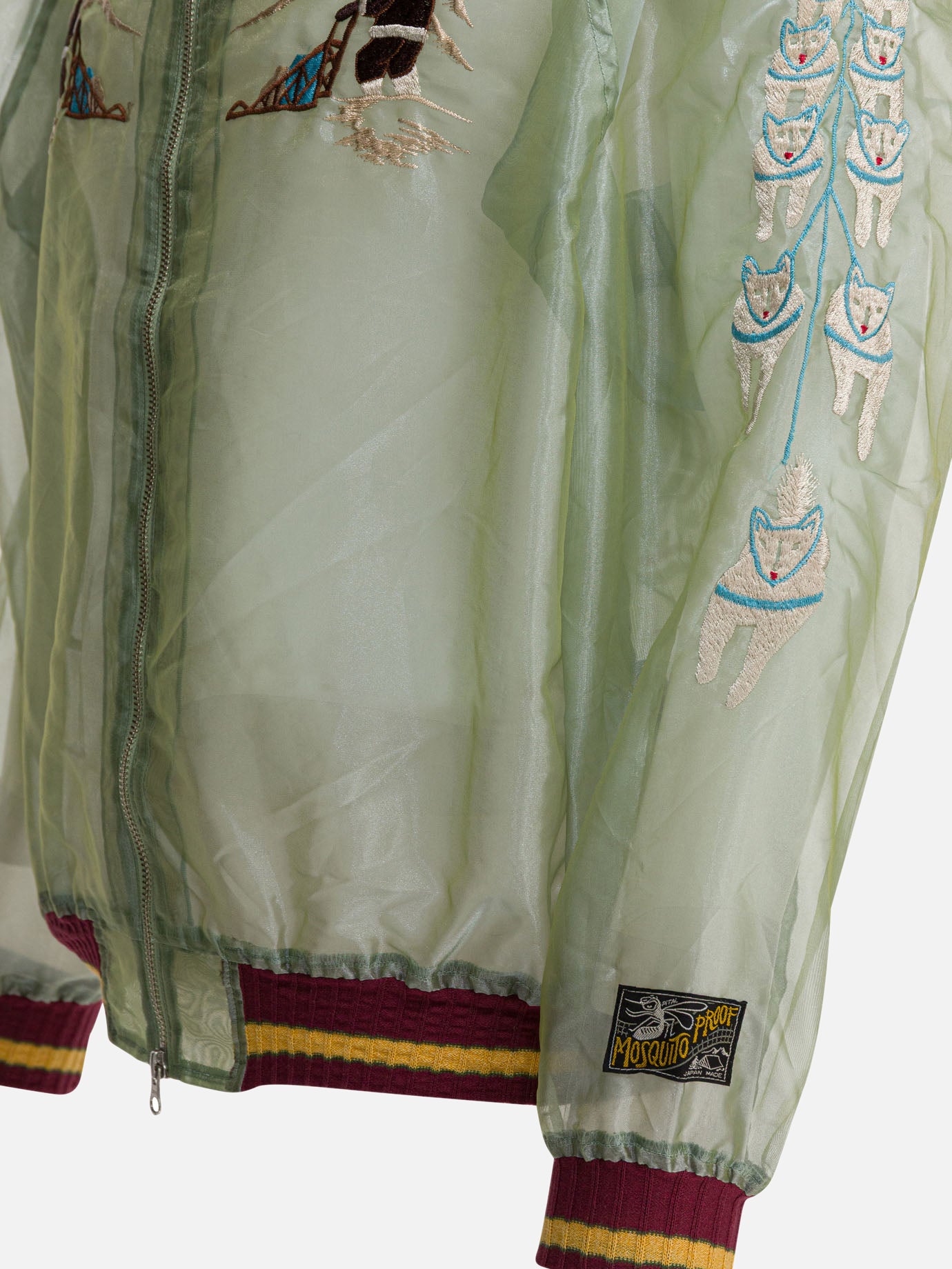 Bomber jackets Embroidered  Green - KAPITAL Men | PDP | VIETTI Online Store | Zoom-Modal_4
