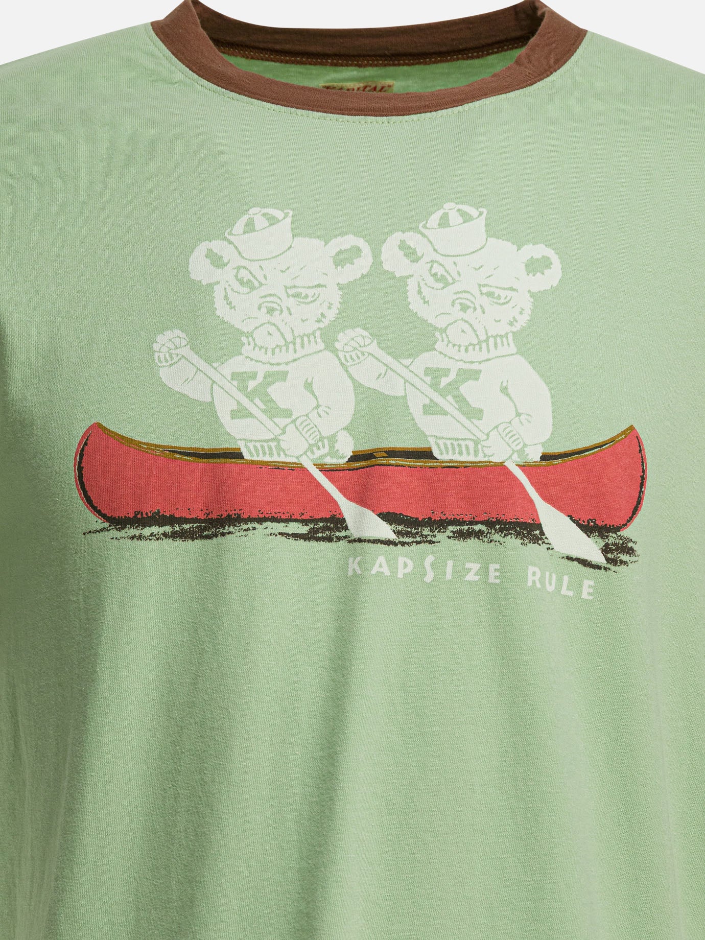 Crewneck t-shirts Graphics  Green - KAPITAL Men | PDP | VIETTI Online Store | thumbnail_3