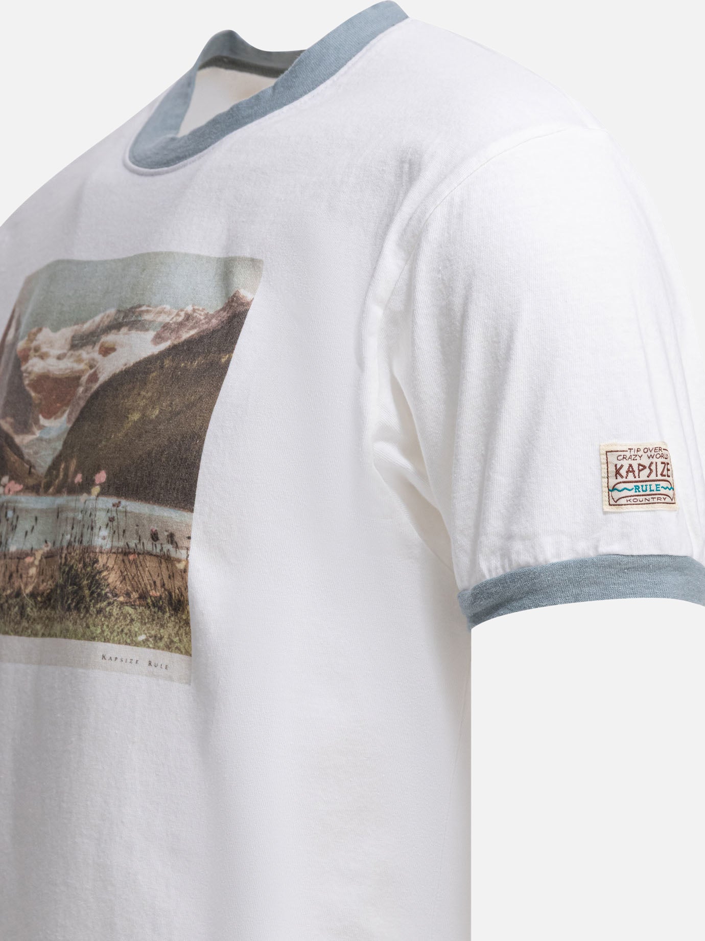 Crewneck t-shirts Graphics  White - KAPITAL Men | PDP | VIETTI Online Store | Zoom-Modal_4
