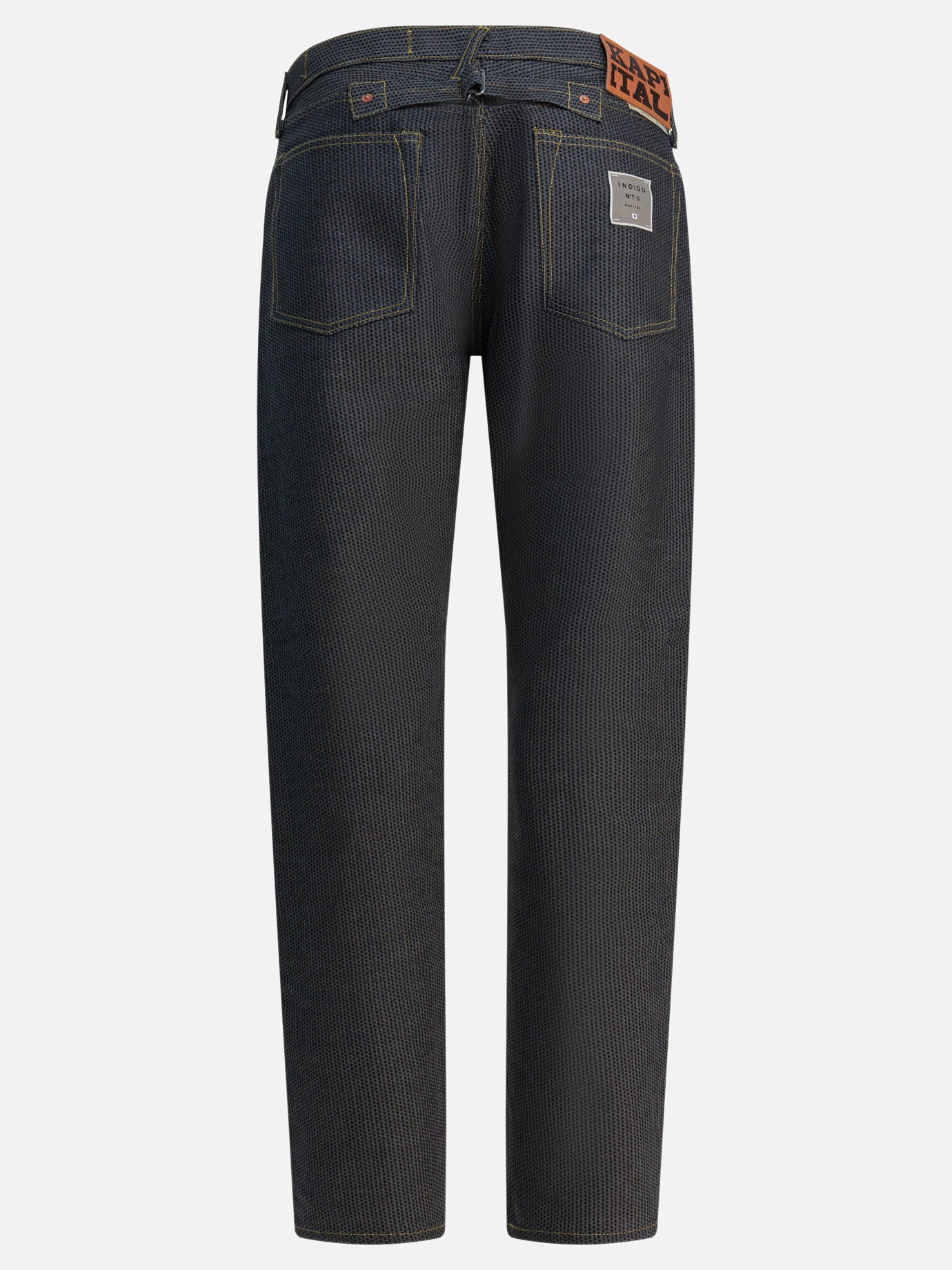 Straight-leg jeans Denim  Blue - KAPITAL Men | PDP | VIETTI Online Store | thumbnail_2