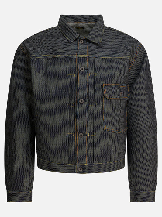 Giacche in denim Solid colour  Blu - KAPITAL Uomo | VIETTI Online Store 
