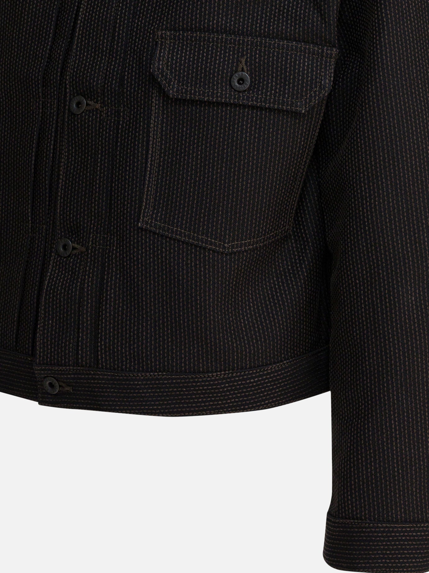 Giacche in denim Solid colour  Nero - KAPITAL Uomo | PDP | VIETTI Online Store | thumbnail_4