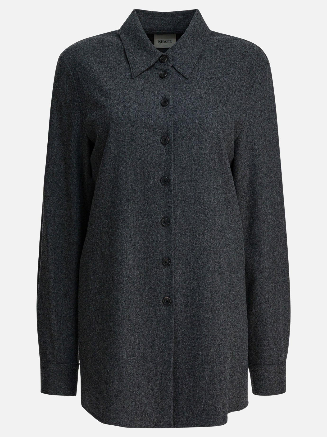 Camicie casual Solid colour  Grigio - Khaite Donna | PDP | VIETTI Online Store | Zoom-Modal
