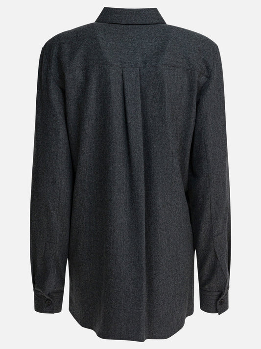 Camicie casual Solid colour  Grigio - Khaite Donna | PLP | VIETTI Online Store | 2
