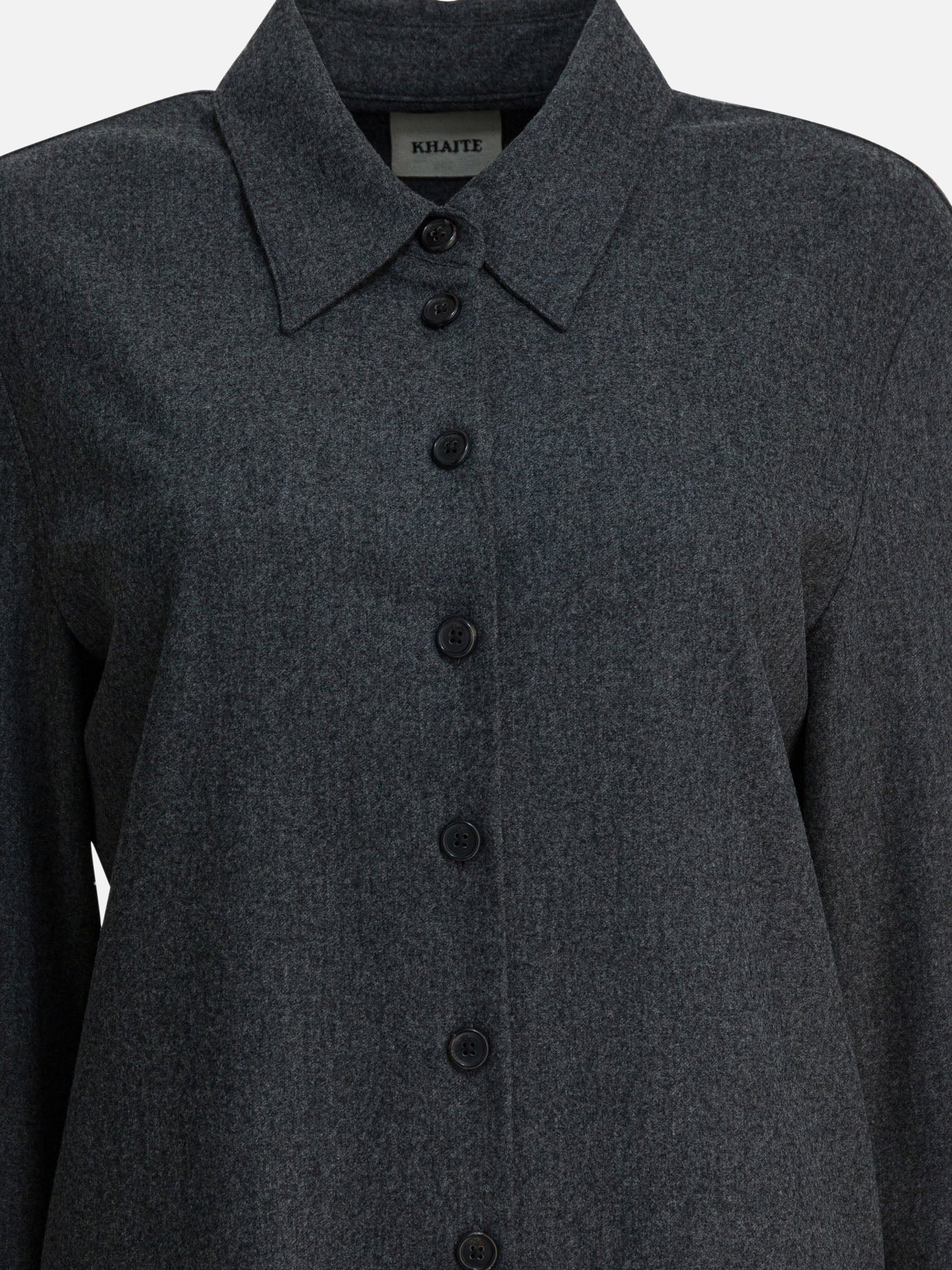 Camicie casual Solid colour  Grigio - Khaite Donna | PDP | VIETTI Online Store | thumbnail_3