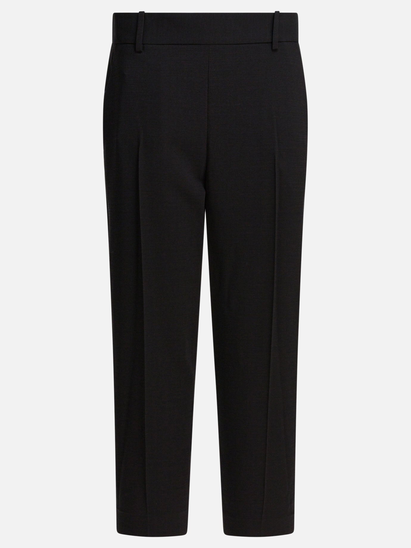 Leisure trousers Solid colour  Black - Khaite Women | PDP | VIETTI Online Store | thumbnail