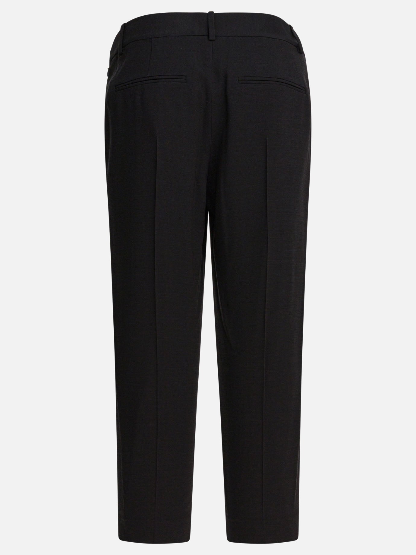 Leisure trousers Solid colour  Black - Khaite Women | PDP | VIETTI Online Store | thumbnail_2