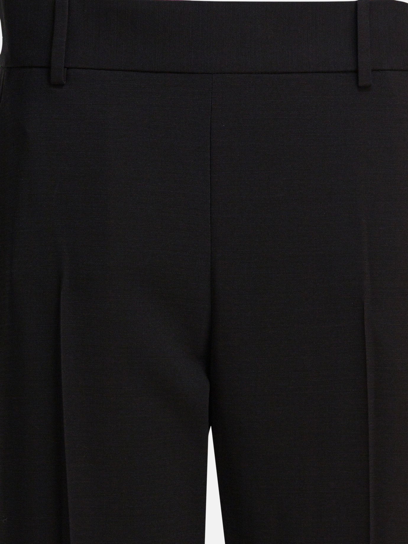 Leisure trousers Solid colour  Black - Khaite Women | PDP | VIETTI Online Store | thumbnail_3