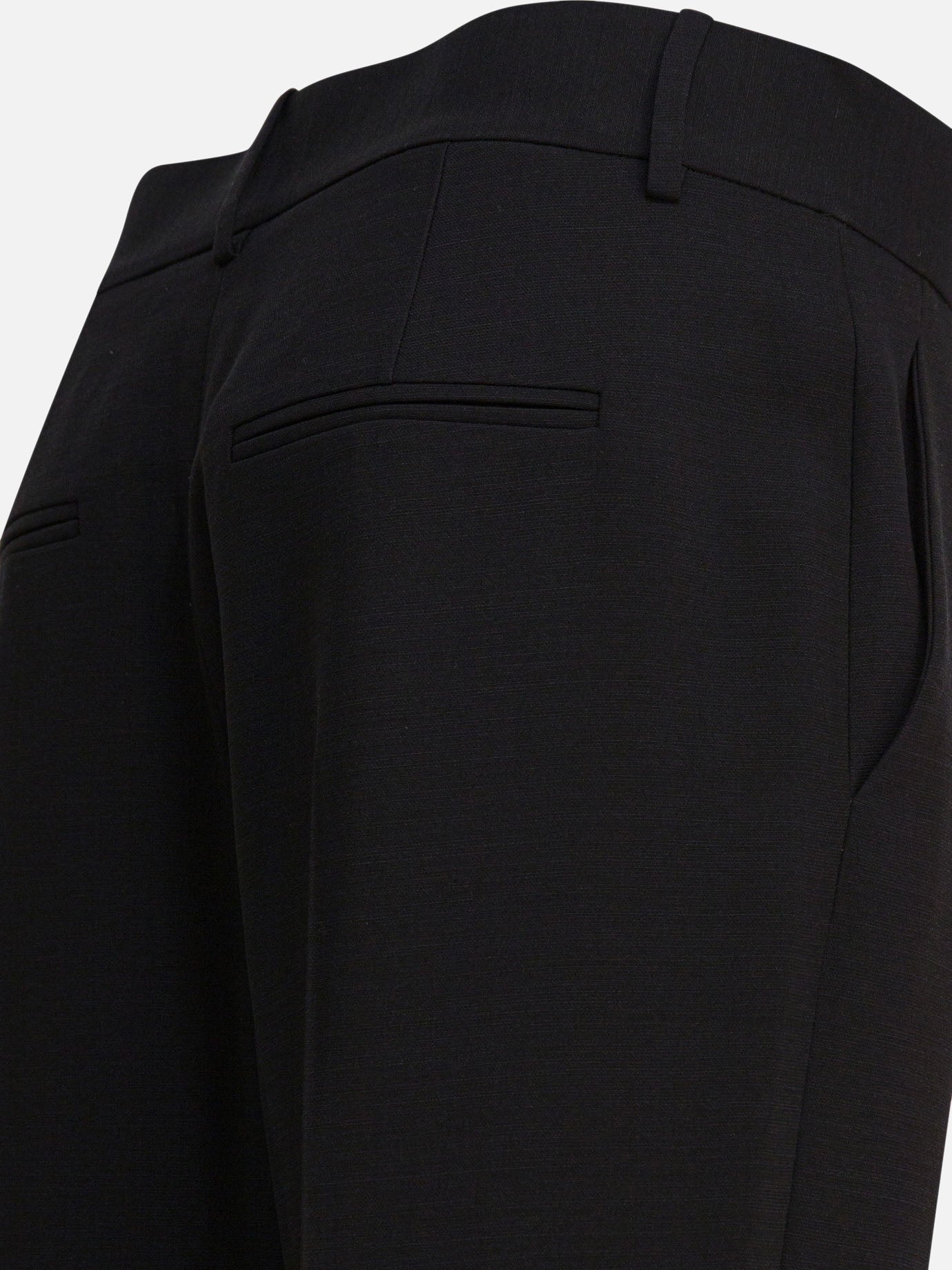 Leisure trousers Solid colour  Black - Khaite Women | PDP | VIETTI Online Store | Zoom-Modal_4

