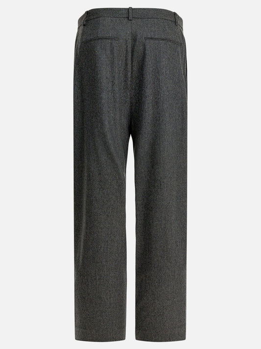 Leisure trousers Pinstriped  Grey - Khaite Women | PDP | VIETTI Online Store | 2
