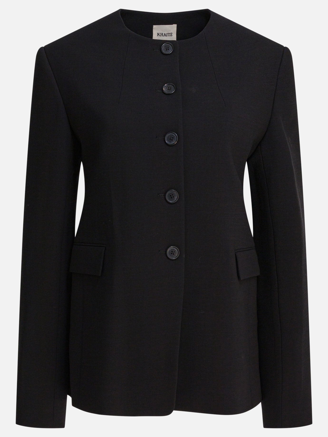 Blazers Solid colour  Black - Khaite Women | PDP | VIETTI Online Store | thumbnail