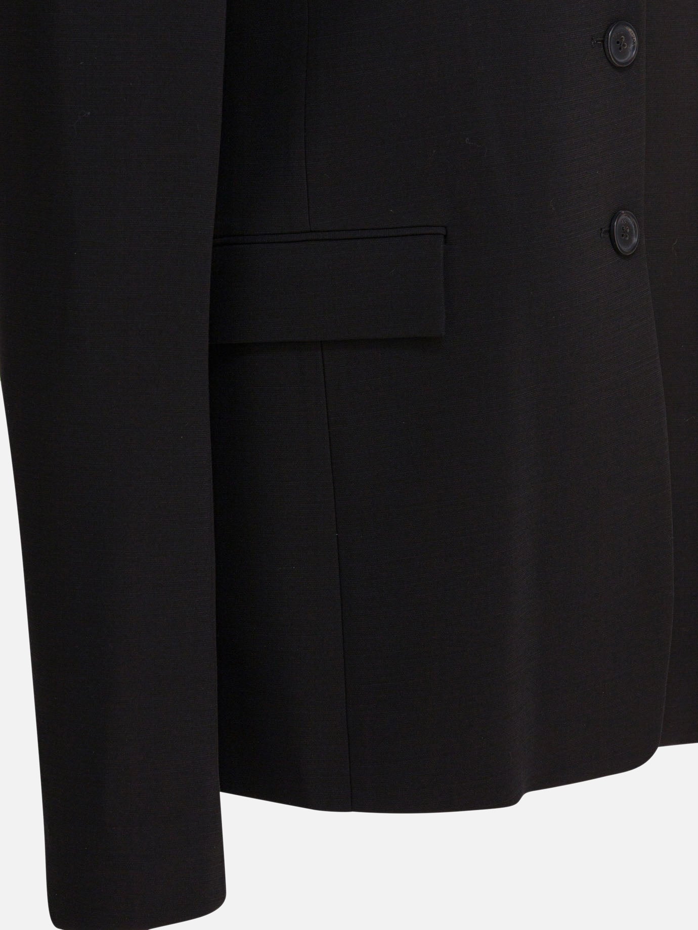 Blazers Solid colour  Black - Khaite Women | PDP | VIETTI Online Store | thumbnail_4