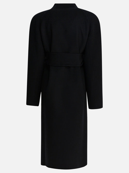 Cappotti lunghi Solid colour  Nero - Khaite Donna | PLP | VIETTI Online Store | 2
