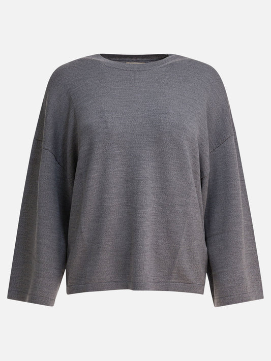Maglioni girocollo Solid colour  Grigio - Khaite Donna | PLP | VIETTI Online Store 
