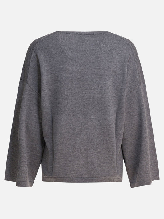 Maglioni girocollo Solid colour  Grigio - Khaite Donna | PLP | VIETTI Online Store | 2
