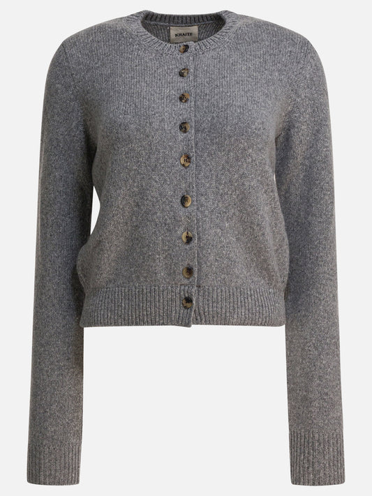 Cardigan Solid colour  Grigio - Khaite Donna | PLP | VIETTI Online Store 
