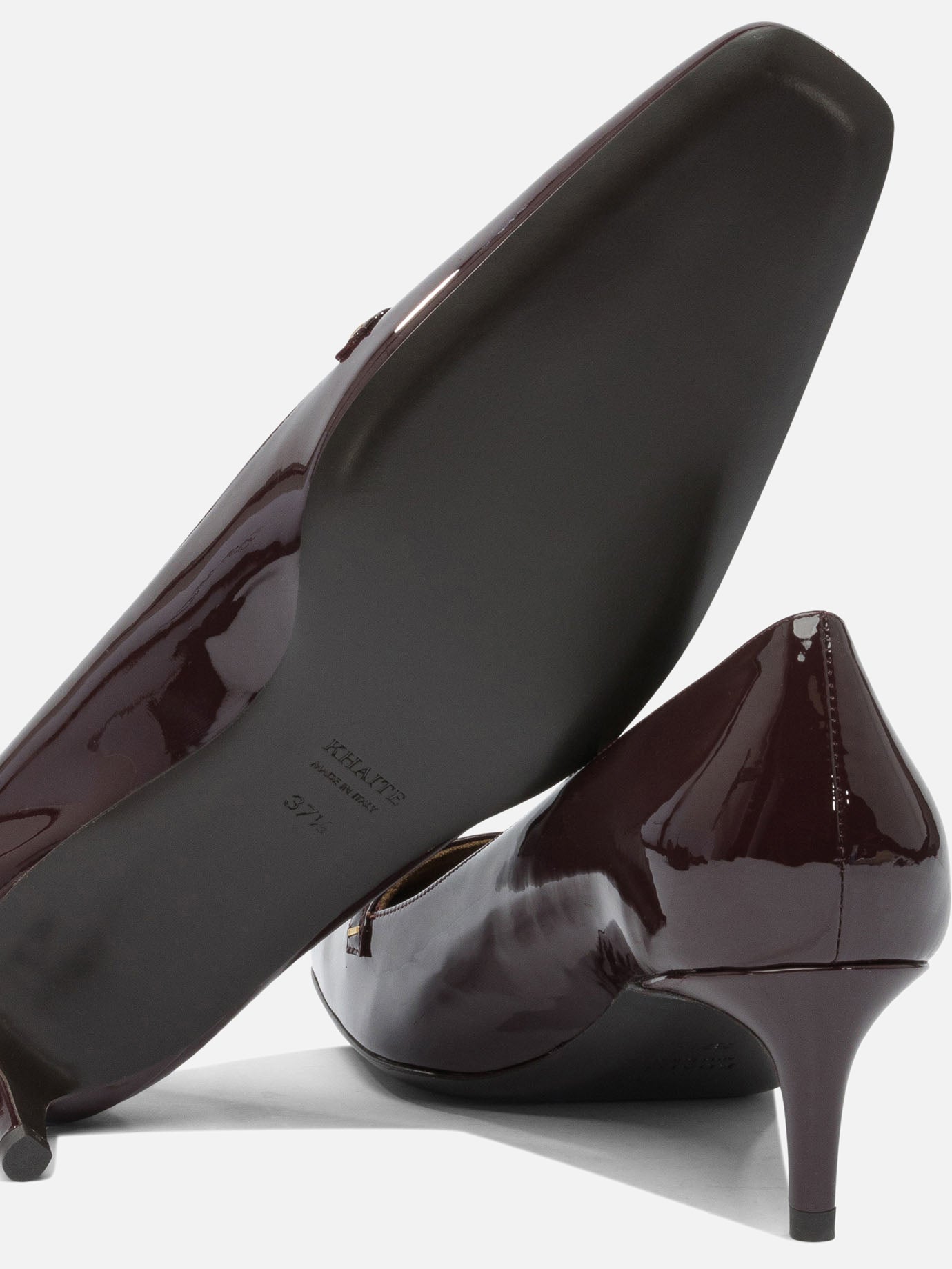 Pumps 100% calf leather - 100% calf leather  Bordeaux - Khaite Women | PDP | VIETTI Online Store | thumbnail_5