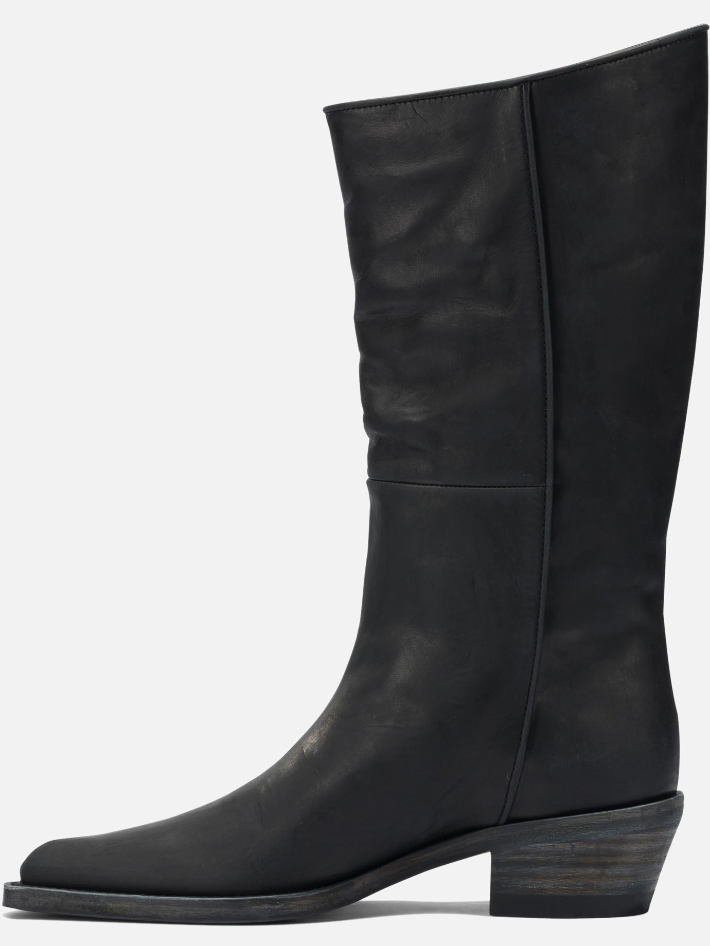 Al ginocchio 100% Leather  Nero - Khaite Donna | PDP | VIETTI Online Store | thumbnail_3