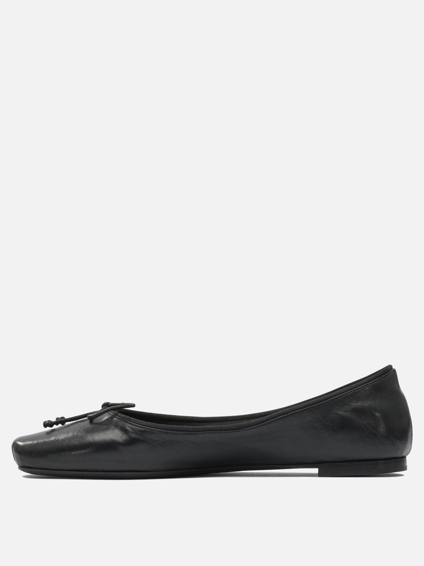 Classic ballet flats 80% Lambskin 20% Calfskin - 100% leather  Black - Khaite Women | PDP | VIETTI Online Store | thumbnail_3