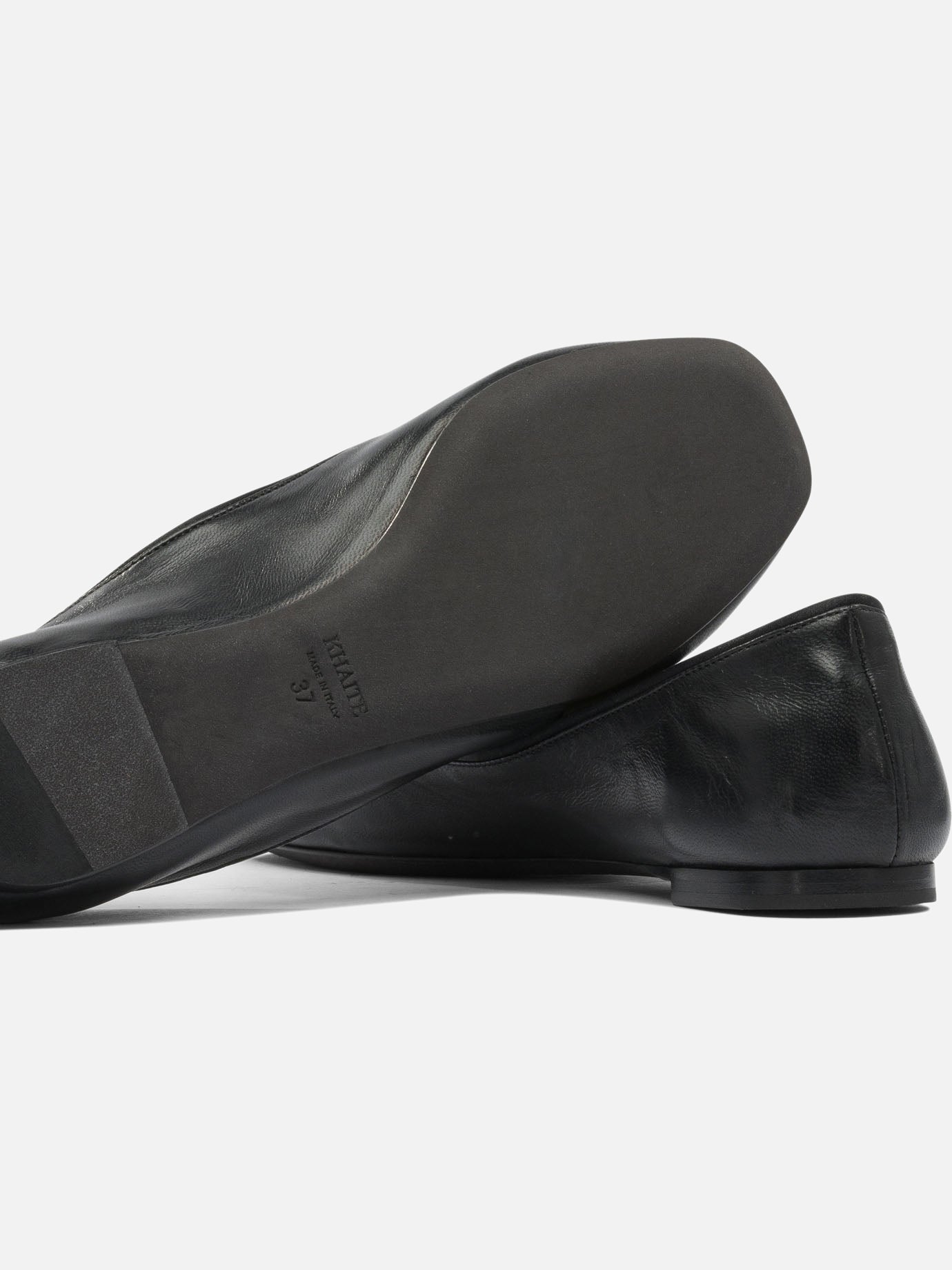 Classic ballet flats 80% Lambskin 20% Calfskin - 100% leather  Black - Khaite Women | PDP | VIETTI Online Store | Zoom-Modal_5
