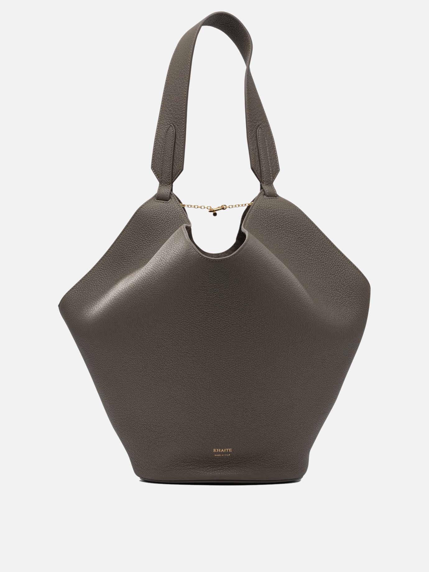 Borse medie Solid colour  Grigio - Khaite Donna | PDP | VIETTI Online Store | thumbnail