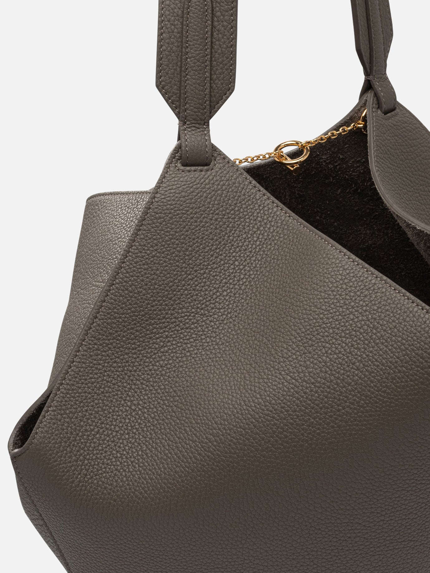 Borse medie Solid colour  Grigio - Khaite Donna | PDP | VIETTI Online Store | thumbnail_4