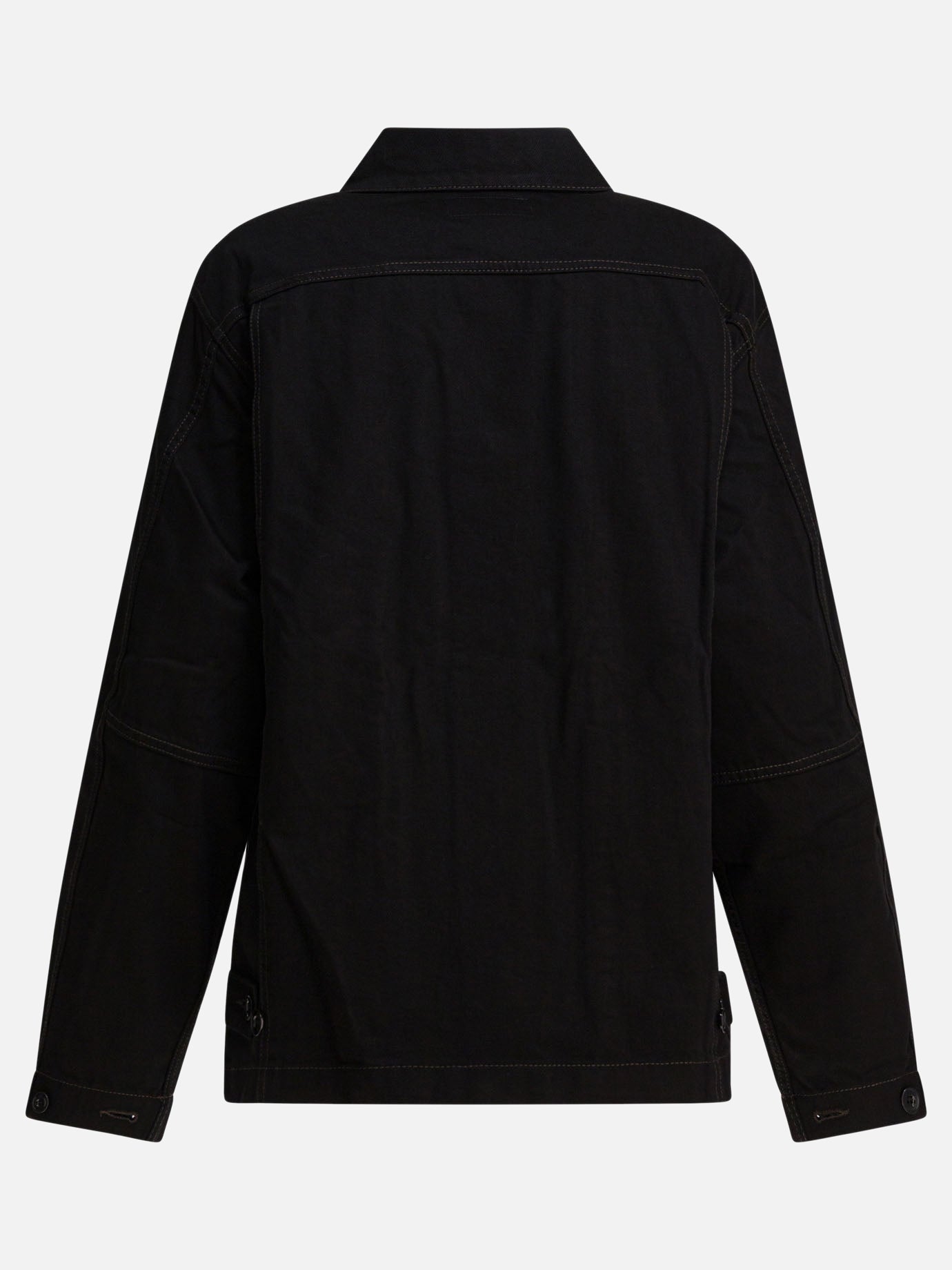 Giacche overshirt Solid colour  Nero - Lemaire Donna | PDP | VIETTI Online Store | thumbnail_2