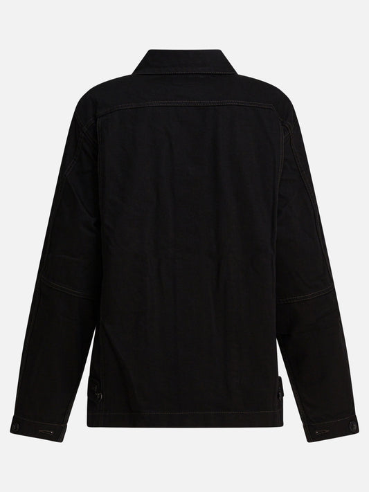 Giacche overshirt Solid colour  Nero - Lemaire Donna | PDP | VIETTI Online Store | 2
