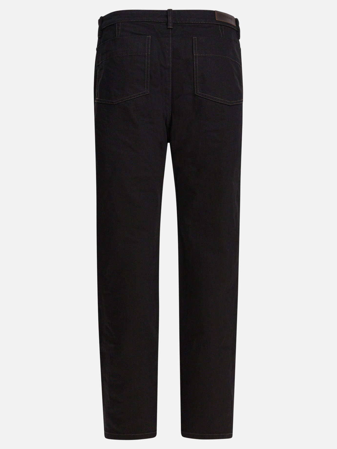 Jeans a gamba dritta Solid colour  Nero - Lemaire Donna | PDP | VIETTI Online Store | Zoom-Modal_2
