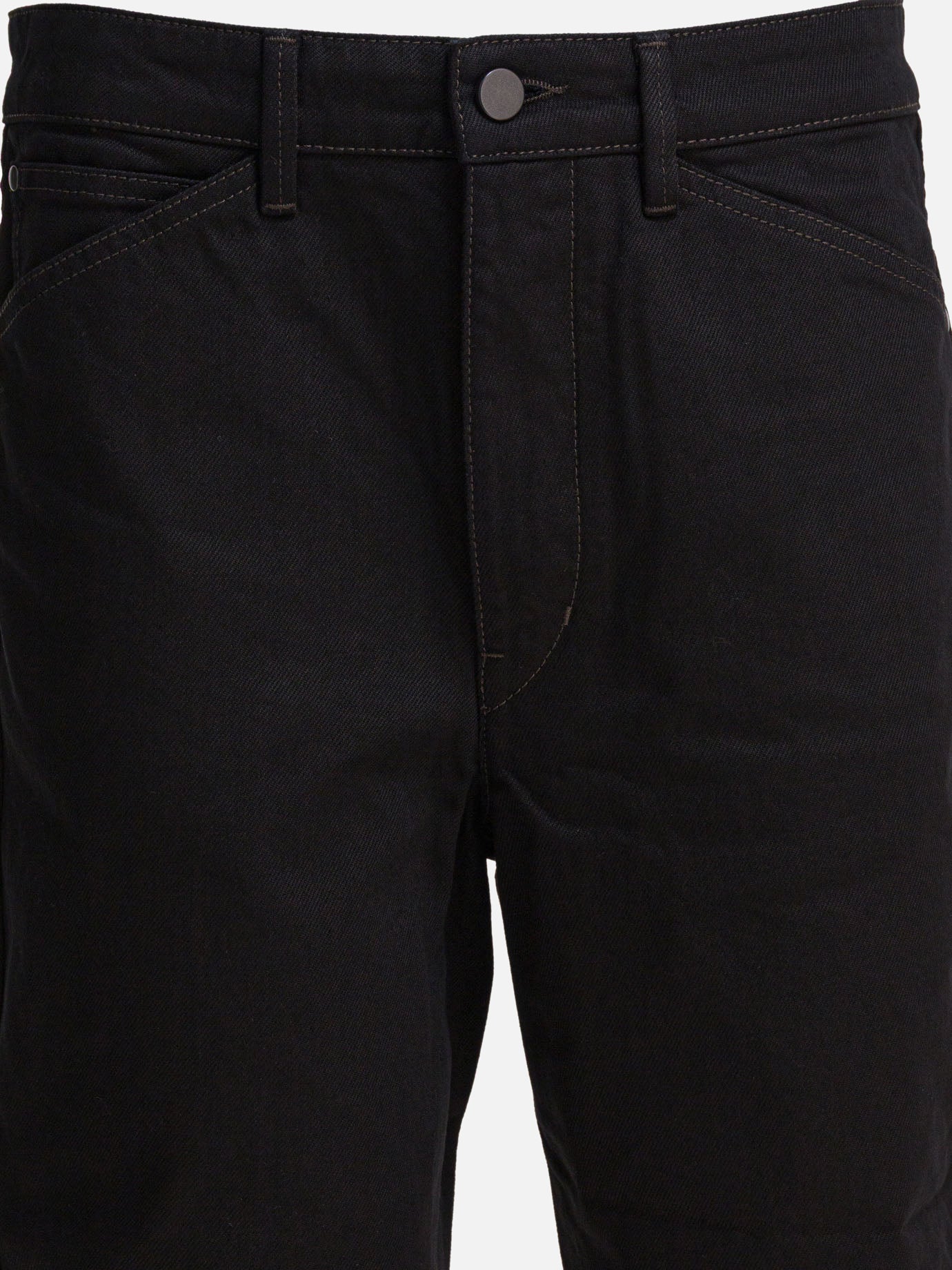 Jeans a gamba dritta Solid colour  Nero - Lemaire Donna | PDP | VIETTI Online Store | thumbnail_3
