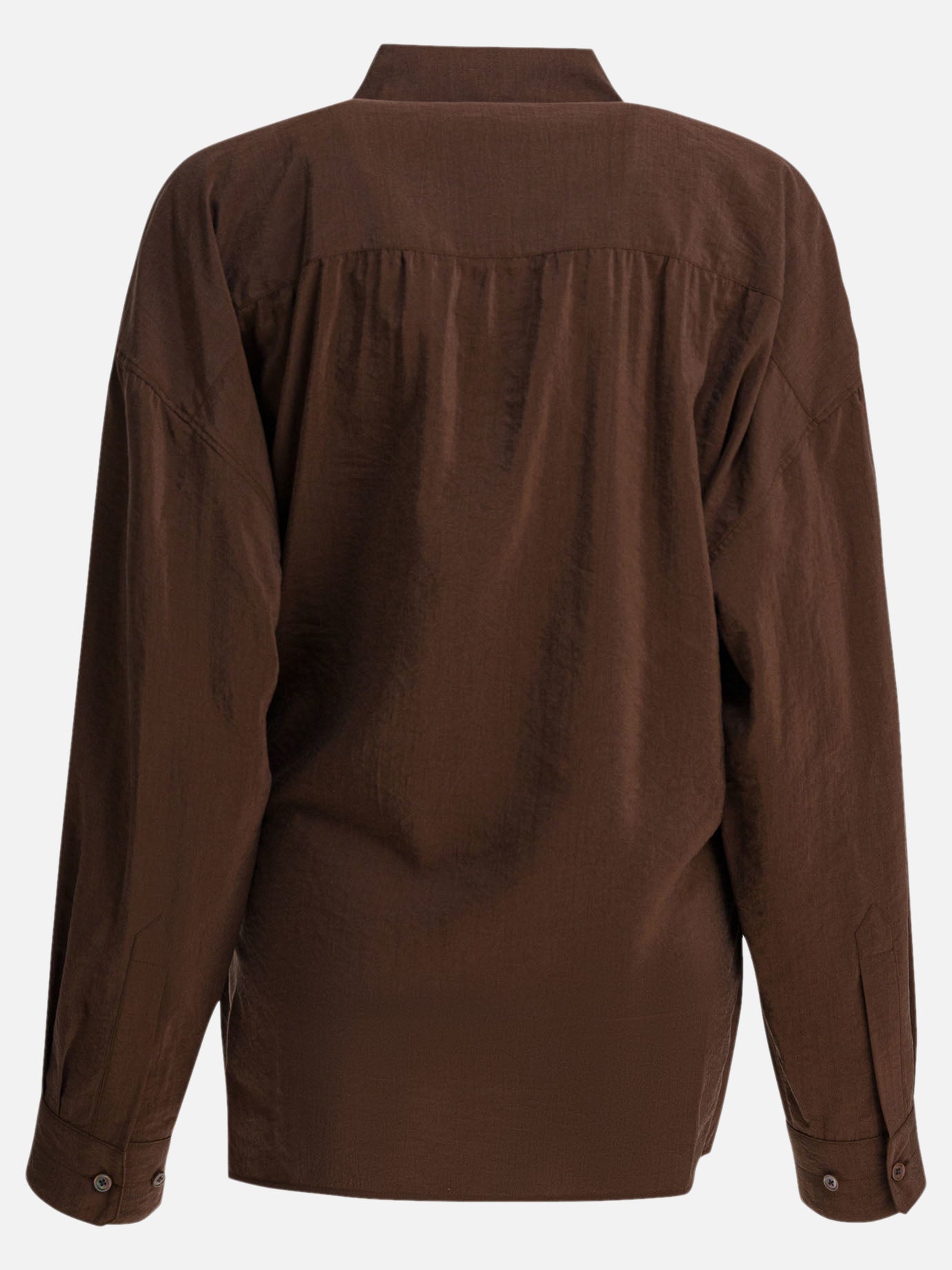Camicie casual Solid colour  Marrone - Lemaire Donna | PDP | VIETTI Online Store | Zoom-Modal_2
