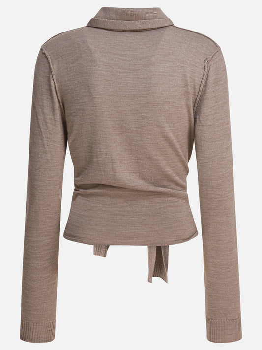Cardigan Solid colour  Grigio - Lemaire Donna | PLP | VIETTI Online Store | 2
