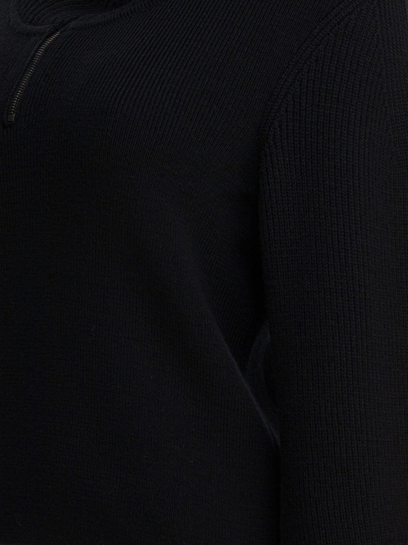 Maglioni con mezza zip Solid colour  Nero - Lemaire Donna | PDP | VIETTI Online Store | thumbnail_4