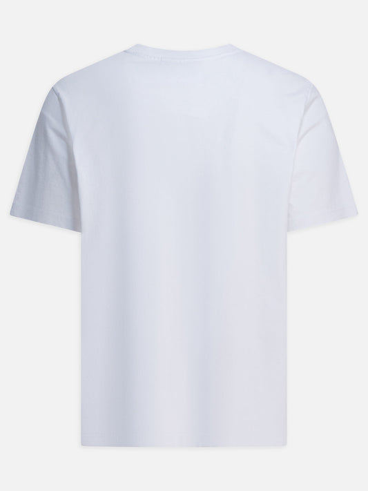 T-shirt girocollo Logo  Bianco - Maison Kitsuné Uomo | PLP | VIETTI Online Store | 2
