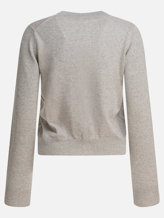 Cardigan Logo  Grigio - Maison Kitsuné Donna | PLP | VIETTI Online Store | 2
