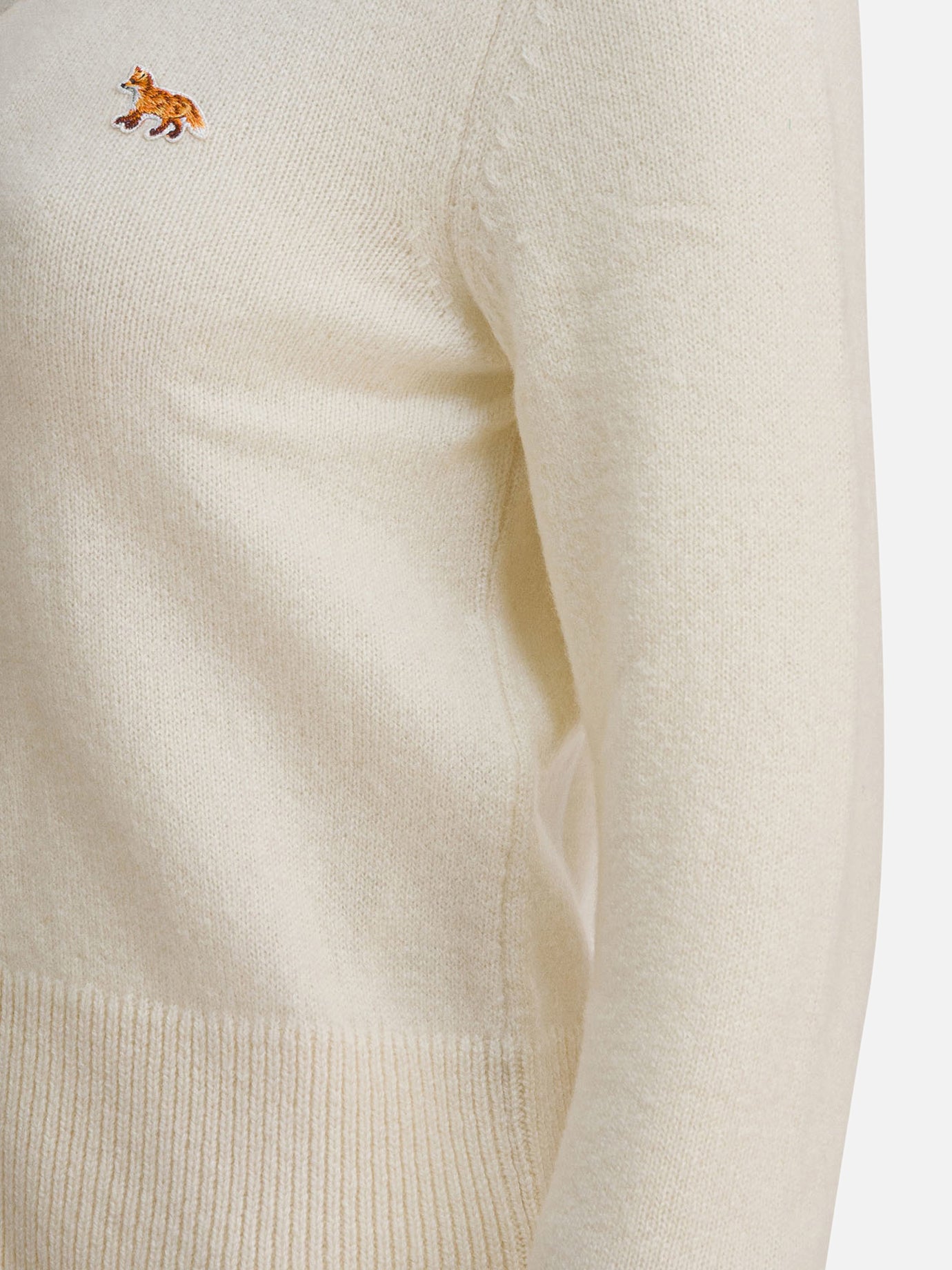 Cardigan Solid colour  Beige - Maison Kitsuné Donna | PDP | VIETTI Online Store | thumbnail_4