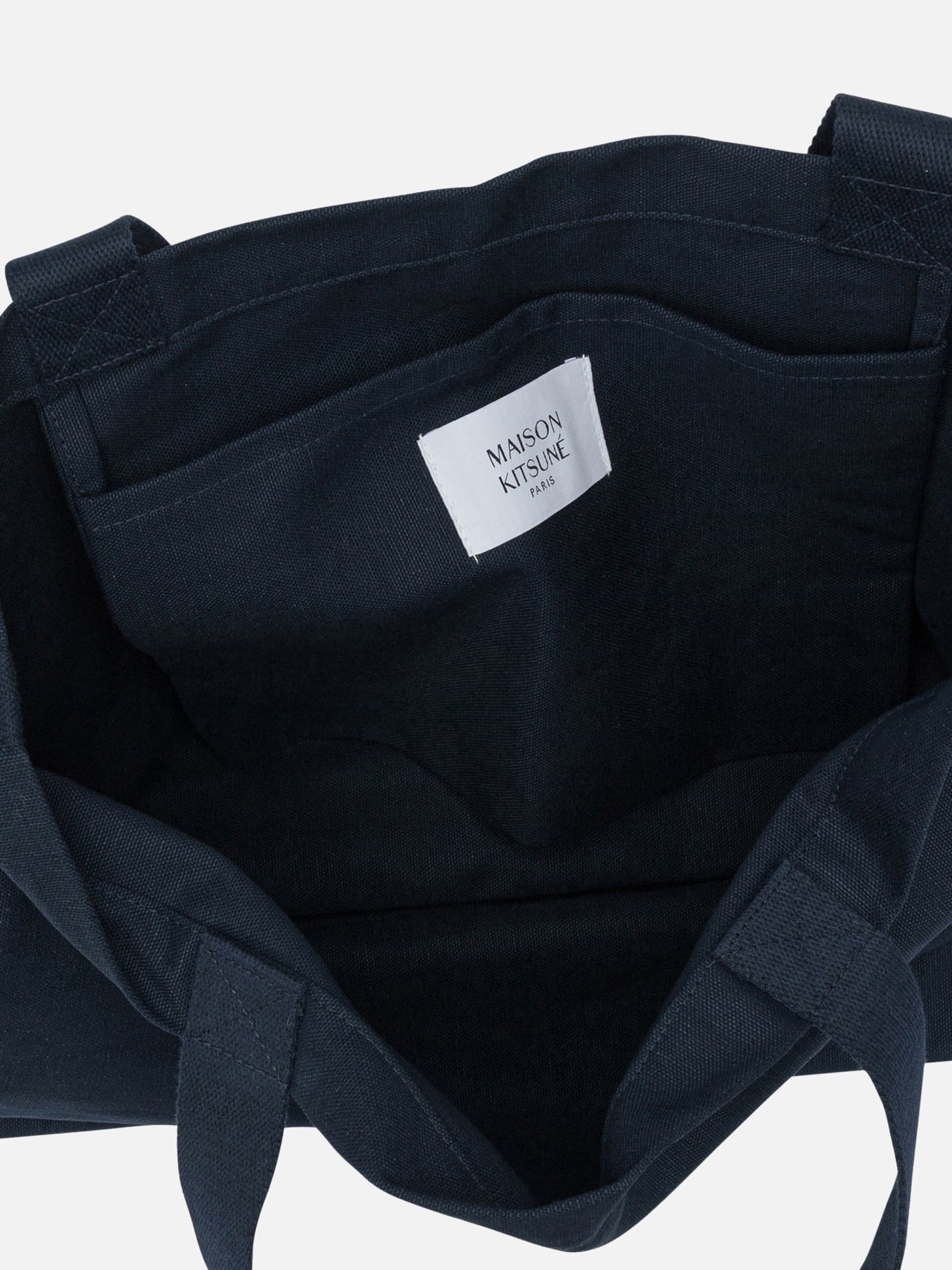 Borse grandi Logo  Blu - Maison Kitsuné Uomo | PDP | VIETTI Online Store | thumbnail_4