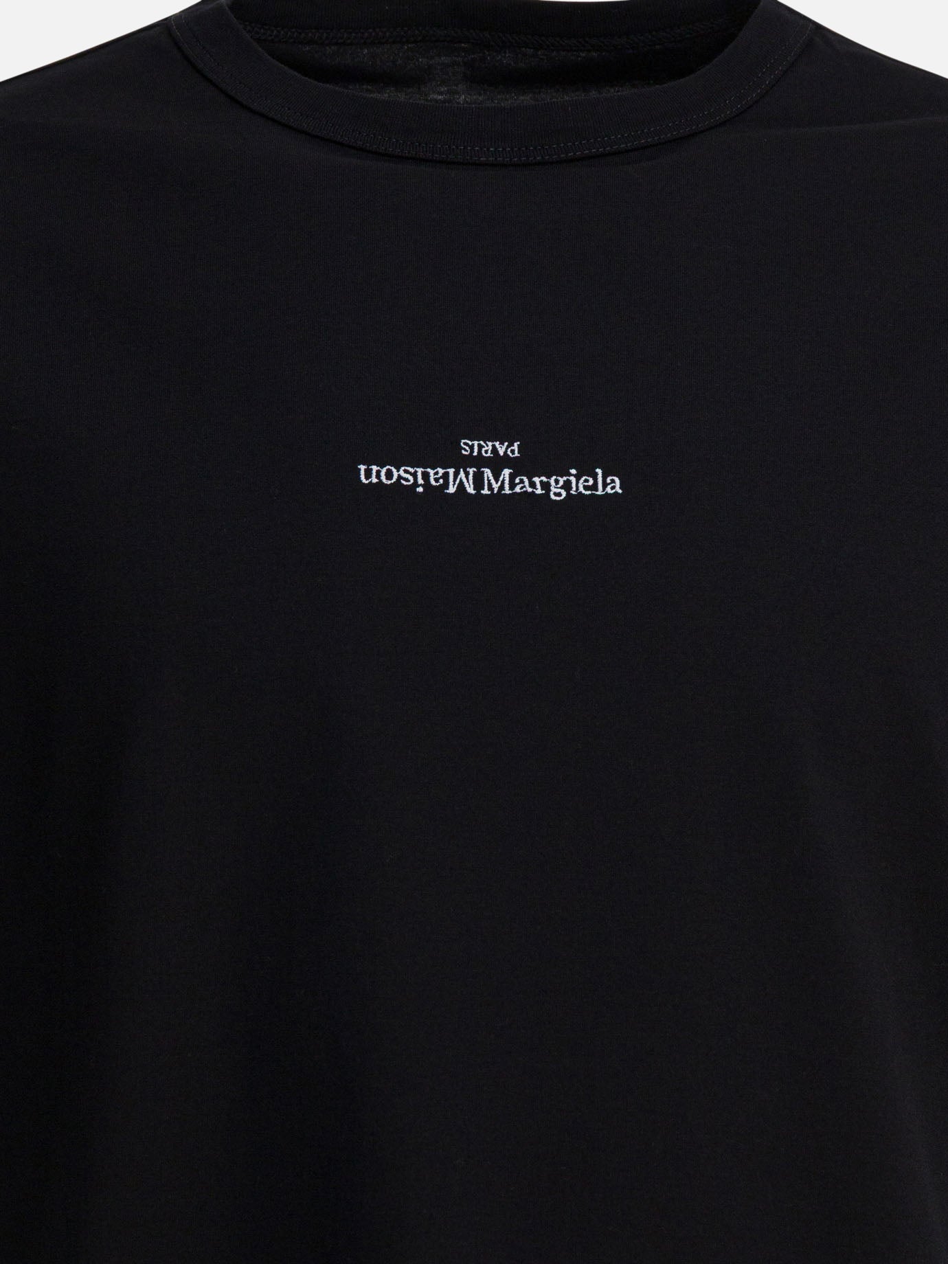 Crewneck t-shirts Logo  Black - Maison Margiela Men | PDP | VIETTI Online Store | Zoom-Modal_3
